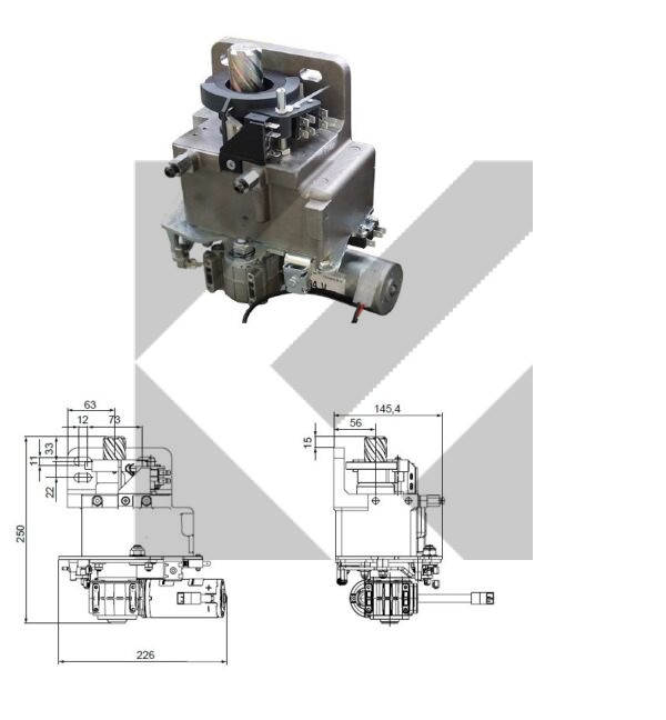 GRUPPO PORTA 24V DX