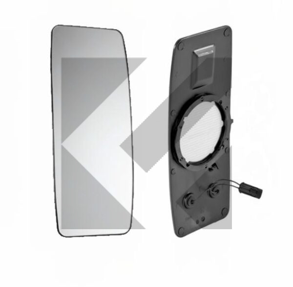 VETRO SPECCHIO DX/SX 24V 409X168MM