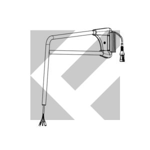 BRACCIO SPECCHIO DX TYCO 24V