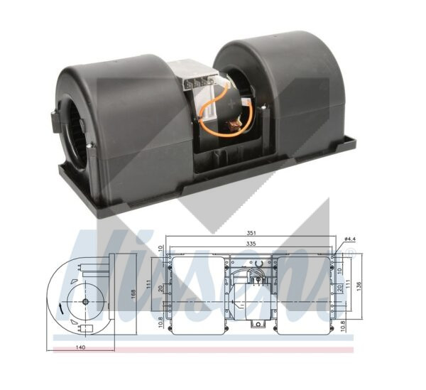 ELETTROVENTILATORE 24V 4V