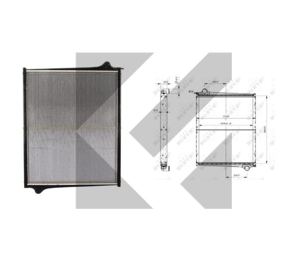 RADIATORE C/CORNICE