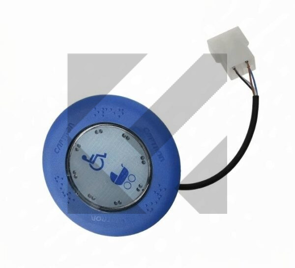 PULSANTE BLU SENSOR CARROZZINA/DISABILE
