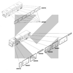 CRISTALLO LAT.DX CAM.2025X1110MM