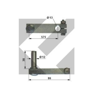 MANOVELLA TERGI L.575MM