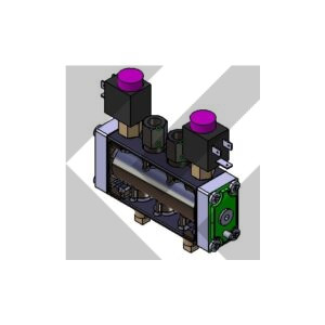 VALVOLA PORTE 5/2 24V