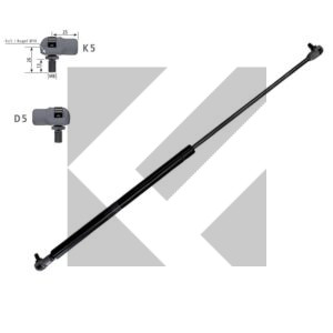 MOLLA A GAS 705MM 25KG M8 K5/D5