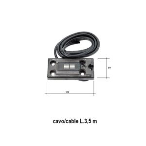 PIASTA CABLATA DX/SX RETROVISORE