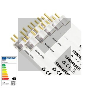 NEON BIANCO 600MM 18W 4000K T8